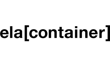 Image shows reference logo of the company ElaContainer