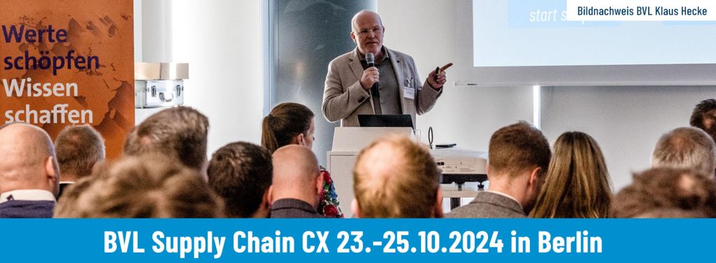 BVL Supply Chain CX 23.-25.10.2024 in Berlin