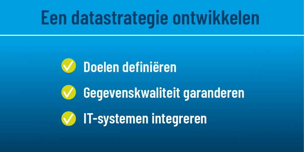 Een datastrategie ontwikkelen
