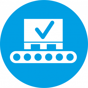 Erfassung und Buchung von Paletten über die Fördertechnik